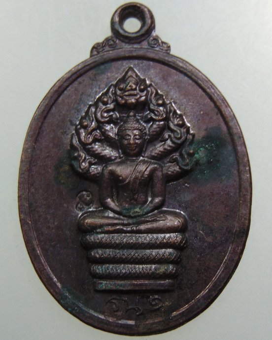 เหรียญปรกกันภัย รุ่น๑ หลวงพ่อดี วัดหนองจอก จ นครราชสีมา