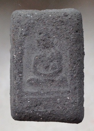 พระสมเด็จสามสี ยุคแรก หลวงปู่นาม วัดน้อยชมภู่ จ.สุพรรณบุรี พระในตำนานของหลวงปู่นาม พิมพ์สีดำ