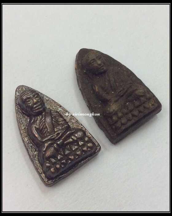 ชุดพระหลวงปู่ทวด 101 ปี อาจารย์นอง วัดทรายขาว พิมพ์เตารีด เนื้อนวโลหะ เนื้อผงว่าน มีโค๊ด กล่องเดิม