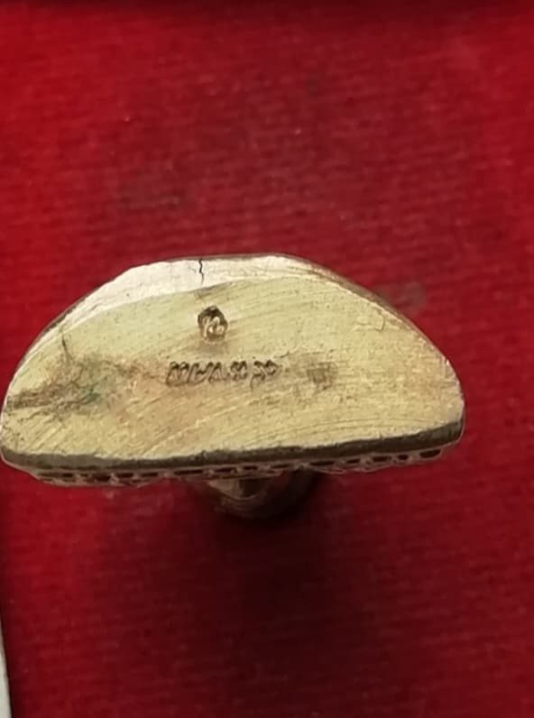 รูปเหมือนปั๊ม รุ่น9 มงคล หลวงพ่อฉาบ วัดศรีสาคร เนื้ออัลปาการ์สวยๆ#5