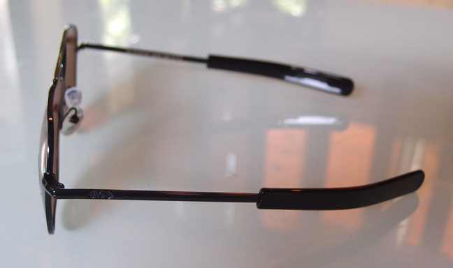 แว่นตา AO American Optical USA STYLE เฟรมสีดำ ขาตรง เลนส์สีเทาดำ ของใหม่ครับ
