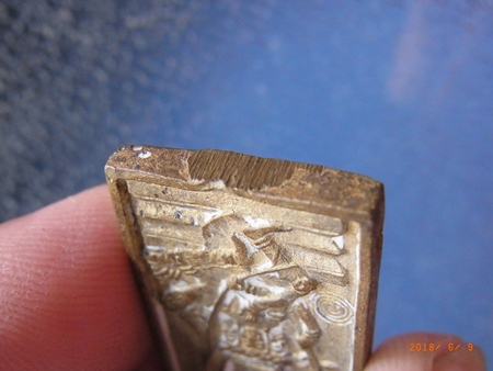 พระพุทธเจ้าเหนือพรหมเนื้อทองเหลืองปี2522ลปดู่วัดสะแก-อยุธยา