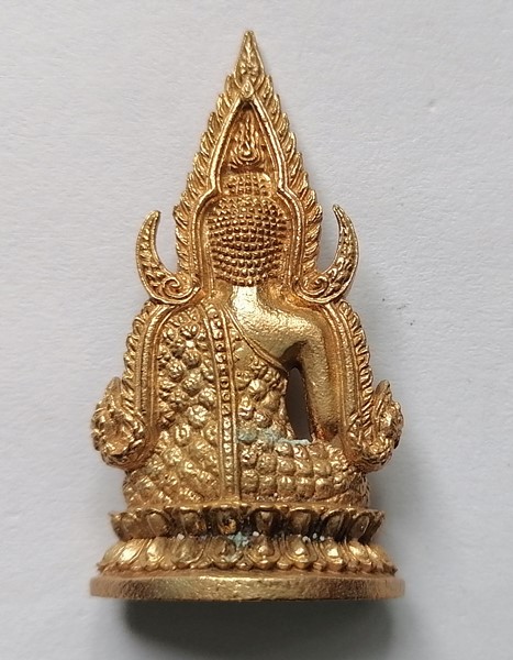 พระพุทธชินราช รุ่นเจ้าสัว มหาเศรษฐี หลวงพ่อพัฒน์ วัดห้วยด้วน ปี2563 พร้อมทองฝาบาตร พร้อมกล่องเดิมๆ