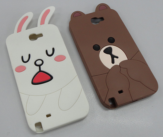 เคส Line หมี Brown บราวน์ กระต่าย Cony โคนี่ สำหรับ Samsung Note2 ปกติ 2 อัน 1,100++
