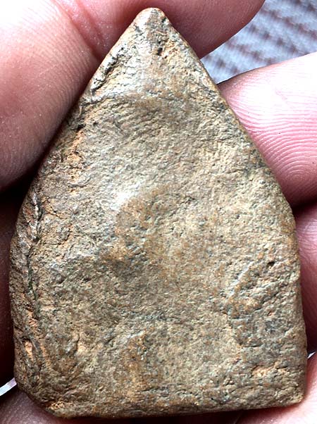 *พระกรุวัดธรรมิกราช อยุธยา พิมพ์พระโมคคัลลานะ-พระสารีบุตร เนื้อดินเผา*