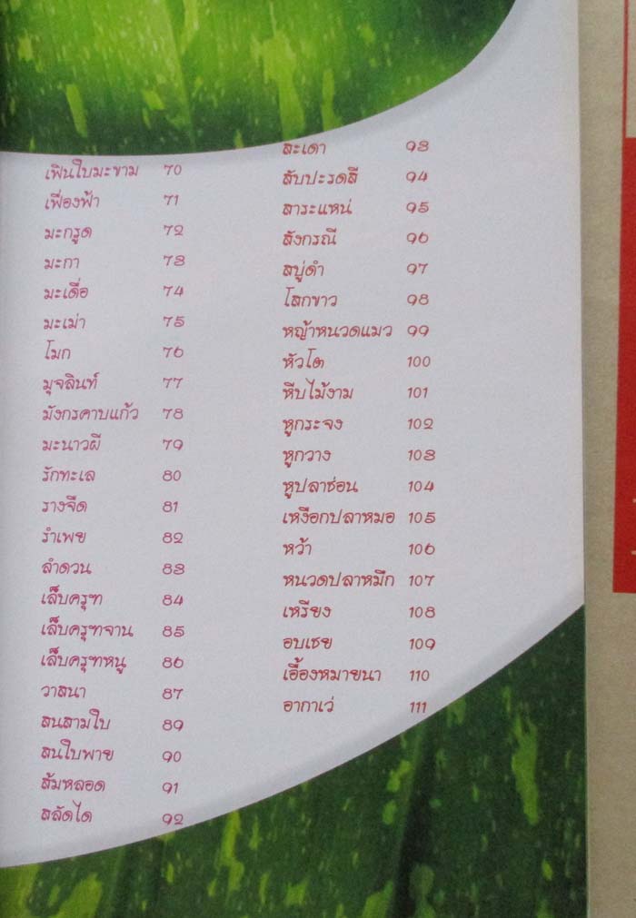  	 หนังสือร้อยพรรณพฤกษา พรรณไม้ด่าง1