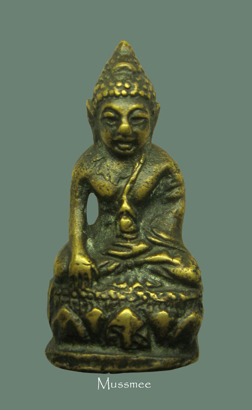 พระกริ่งวัดมหาธาตุ จ.เพชรบุรี ปี2508 ในหลวง ร.9 เสด็จมาเททองด้วยพระองค์เอง พระสวยยยยยย