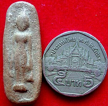 *พระร่วงยืน เปิดโลก กรุดอนลาน สุโขทัย พิมพ์เล็ก*