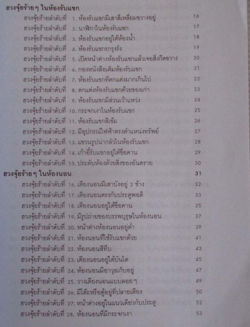 หนังสือ 199 ฮวงจุ้ยร้ายๆในบ้านที่ต้องแก้ไข