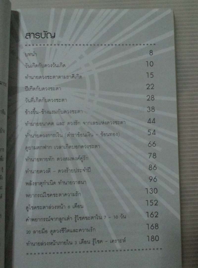  	 หนังสือคัมภีร์พยากรณ์  สุดยอดศาสตร์ทำนายดวงชะตา
