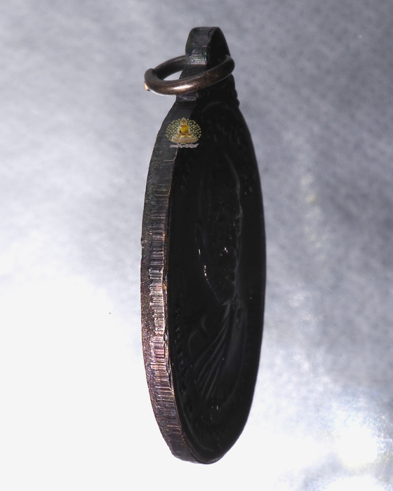 เหรียญรุ่นเพชรน้ำเอก บล็อคเงิน ด่านยาว เนื้อทองแดง ปี36 คัดสวยๆ ผิวเดิมๆ