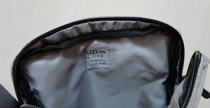 กระเป๋า LEXON ของแท้ สีเทา หัวซิป LEXON ดำ LEXON ONE Design By Lexon Studio