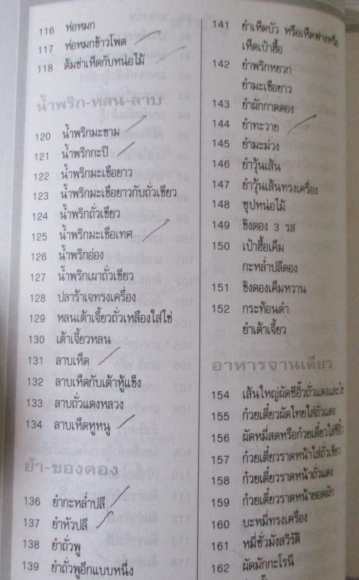  	 หนังสือ ตำราอาหารมังสวิรัติ