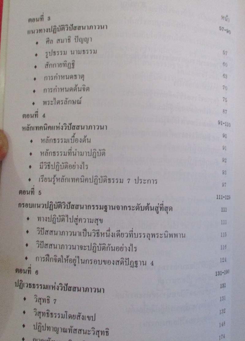  	 หนังสือ คู่มือปฏิบัติวิปัสสนากรรมฐานเพื่อการรู้แจ้ง