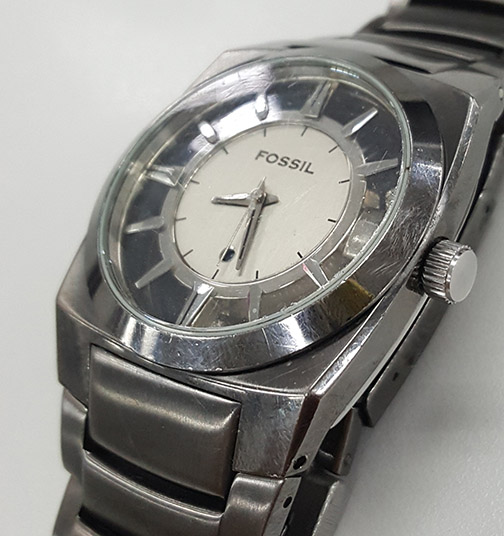 นาฬิกา FOSSIL ของแท้ Automatic ดีไซน์สวย ใน ebay สภาพใกล้เคียงกัน 190 US ก็ประมาณ 6,000++