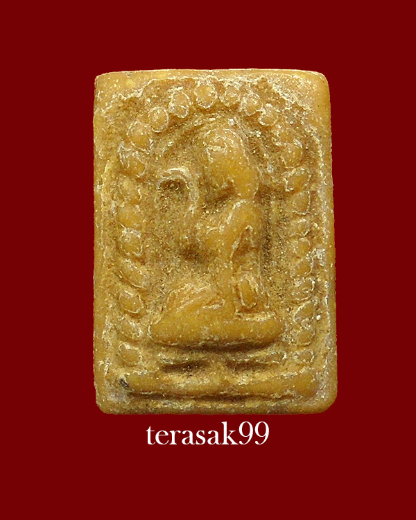 พระเนื้อผงว่านน้ำมัน พิมพ์พระนางกวักพิมพ์เล็ก หลวงพ่อกวย วัดโฆสิตาราม จ.ชัยนาท ปี 2515 (2)