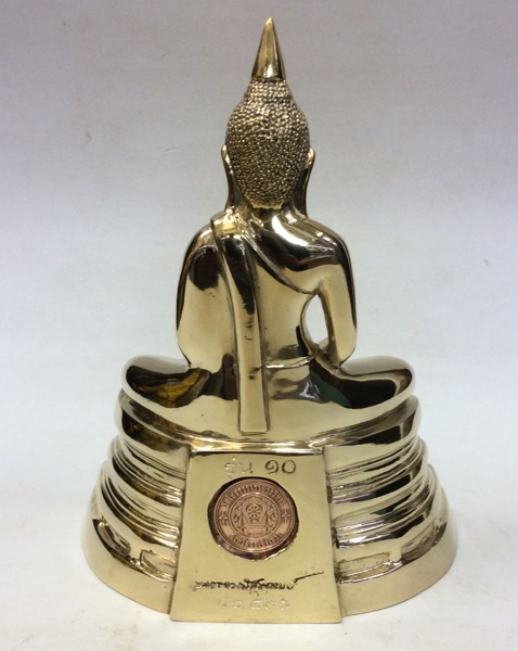 หลวงพ่อโสธร รุ่น10 ขึ้นจากน้ำ250ปี ขนาดบูชา สูง8.5นิ้ว เนื้อทองเหลือง พร้อมกล่องเดิม