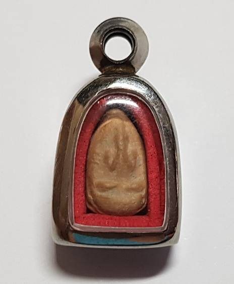 พระปิดตาหลวงพ่อเงิน เนื้อดิน วัดบางคลาน จ.พิจิตร