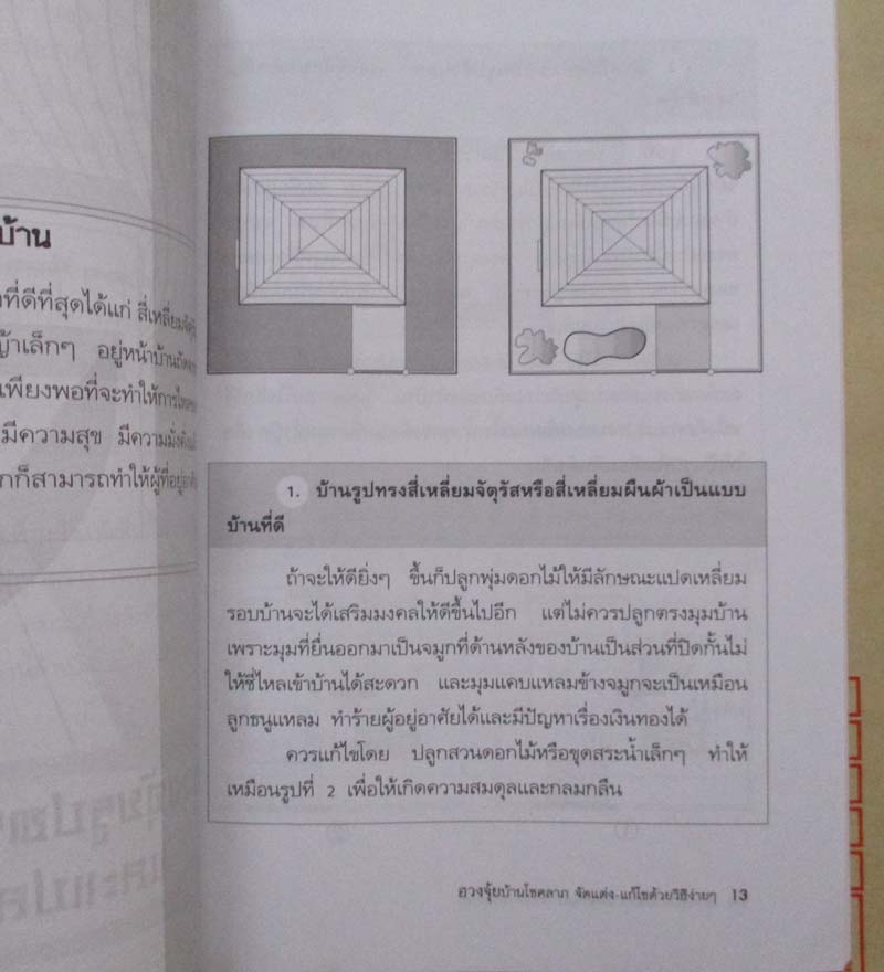 หนังสือ ฮวงจุ้ย บ้านโชคลาภ จัดแต่ง แก้ไขด้วยวิธีง่ายๆ