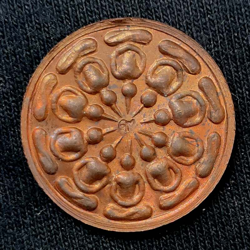 เหรียญงบน้ำอ้อยหลวงปู่นาม วัดน้อยชมภู่ ปี 2556 กล่องเดิม ได้จากการร่วมทำบุญจองกฐินที่วัดรับ