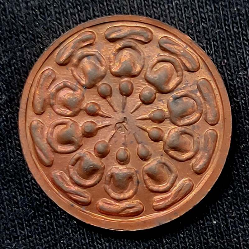 เหรียญงบน้ำอ้อยหลวงปู่นาม วัดน้อยชมภู่ ปี 2556 กล่องเดิม ได้จากการร่วมทำบุญจองกฐินที่วัดรับ