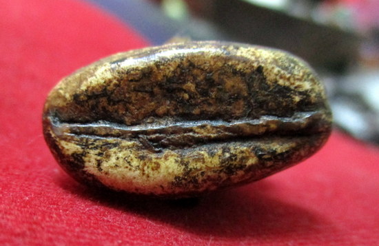 พระปิดตา 2 หน้า พิมพ์สะดือจุ่น หลวงพ่อทองสุข วัดสะพานสูง ปี 2495 (ยุคต้น)