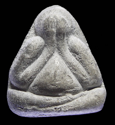 พระปิดตา หลวงพ่อพริ้ง วัดบางปะกอก กรุงเทพ ปี พ.ศ.2514 เนื้อผงพุทธคุณ