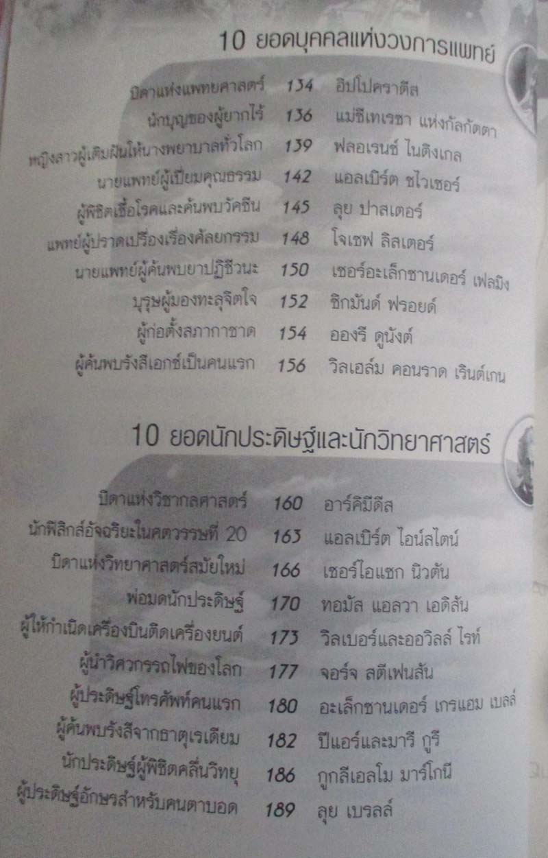 หนังสือ รู้รอบยอดบุคคลของโลก