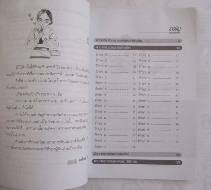 หนังสือ ทำนายฝันอย่างจีน พร้อมเลขนำโชค