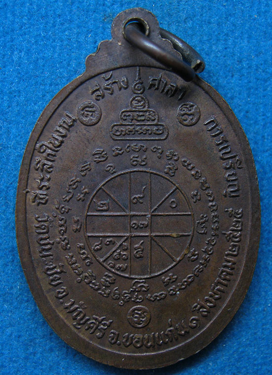 เหรียญหลวงพ่อคูณ วัดสระแก้ว ออกวัดชนะชัย ฉลองกรุง 200 ปี ปี2525 k1