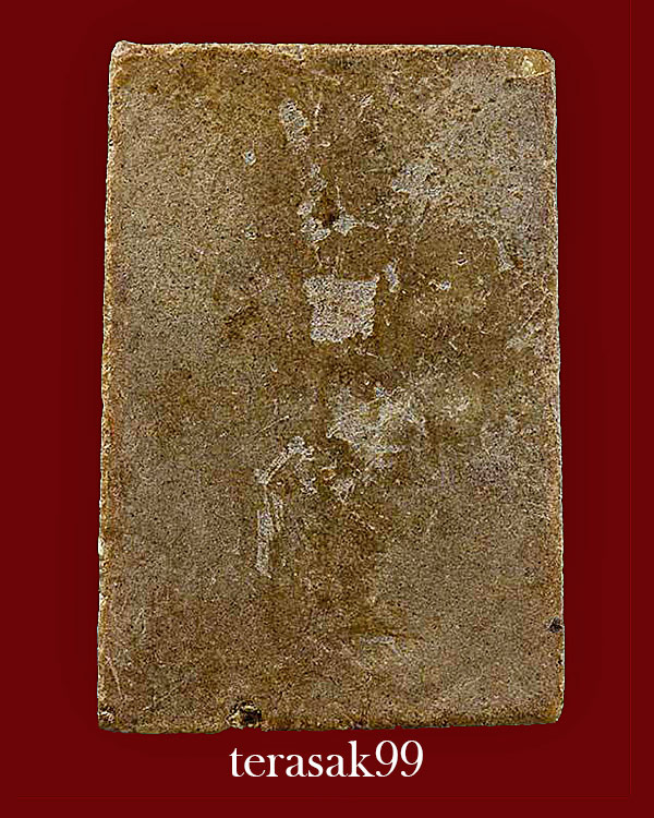 สมเด็จสามชั้น(มีเนื้อเกินข้างเกศซ้าย) เนื้อผงน้ำมัน หลวงพ่อกวย วัดโฆษิตาราม พิมพ์มาตรฐาน(1)