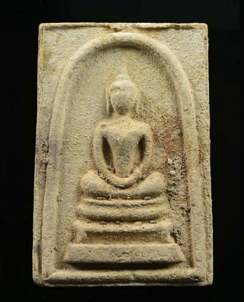 พระสมเด็จหลังพระสีวลี พิมพ์ใหญ่ เอวเล็ก พร้อมบัตรรับรอง เนื้อผงบรรจุกรุ หลวงพ่อกวย ปี15.เคาะเดียว