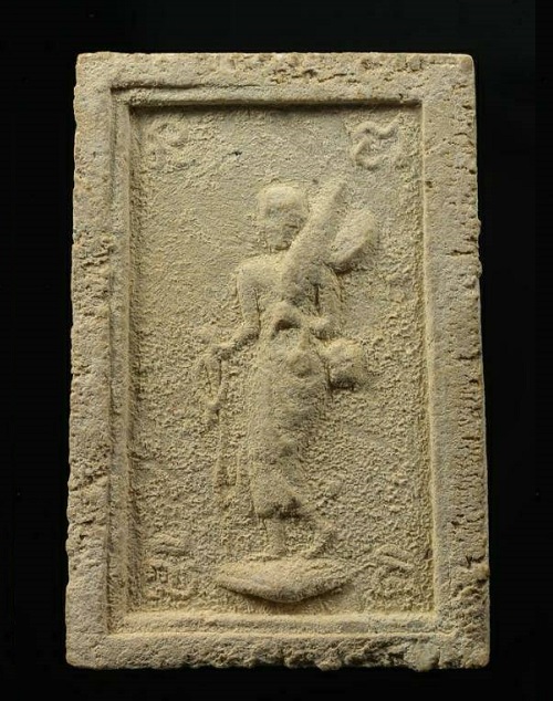 พระสมเด็จหลังพระสีวลี พิมพ์ใหญ่ เอวเล็ก พร้อมบัตรรับรอง เนื้อผงบรรจุกรุ หลวงพ่อกวย ปี15.เคาะเดียว