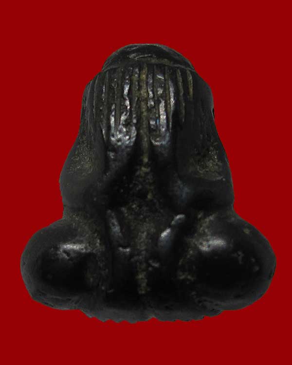 พระปิดตาหลวงพ่อชม วัดสิงห์ จ.เพชรบุรี เนื้อเมฆพัตร มีจาร