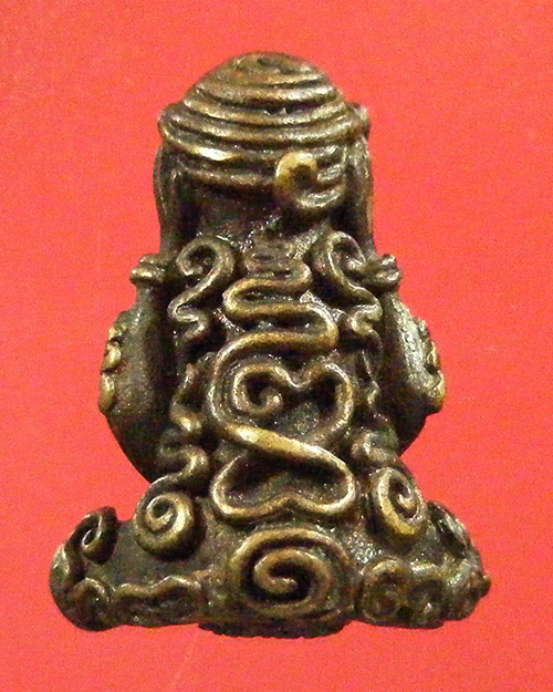 พระปิดตา เนื้อโลหะ ไม่ทราบเกจิ บรรบายตามภาพ