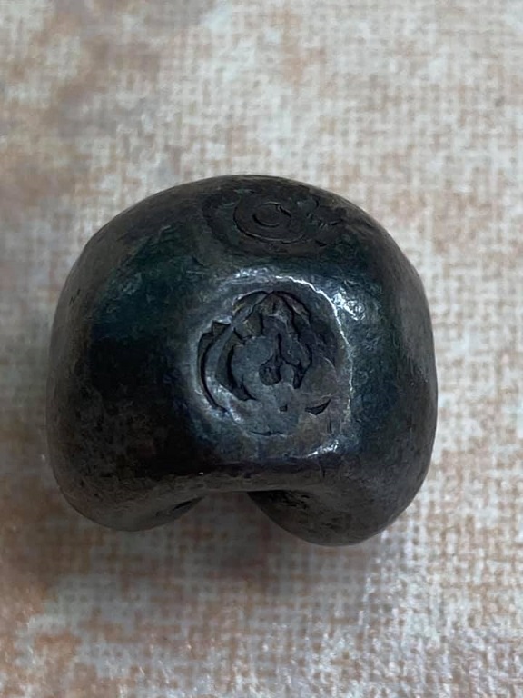 พดด้วงรัชกาลที่1 หนัก1บาท ตราอุณาโลม หายาก สภาพสวย 