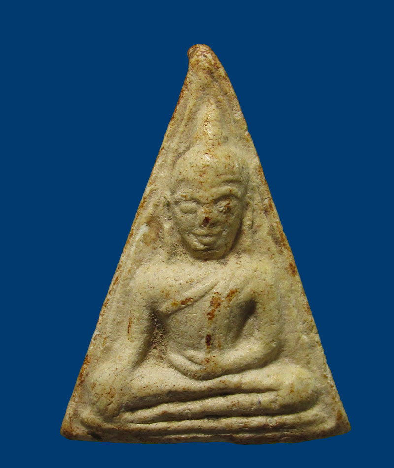 พระนางพญาเศียรโต หลวงพ่อกวย วัดโฆสิตาราม จ.ชัยนาท ปี 2518