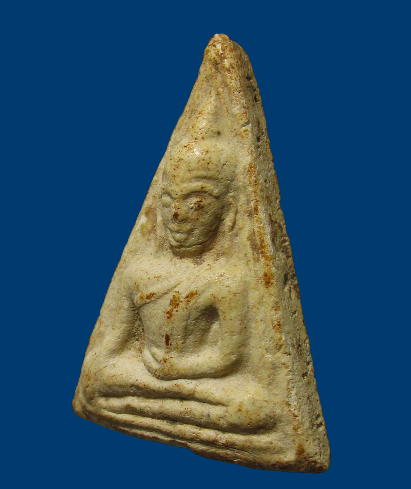 พระนางพญาเศียรโต หลวงพ่อกวย วัดโฆสิตาราม จ.ชัยนาท ปี 2518