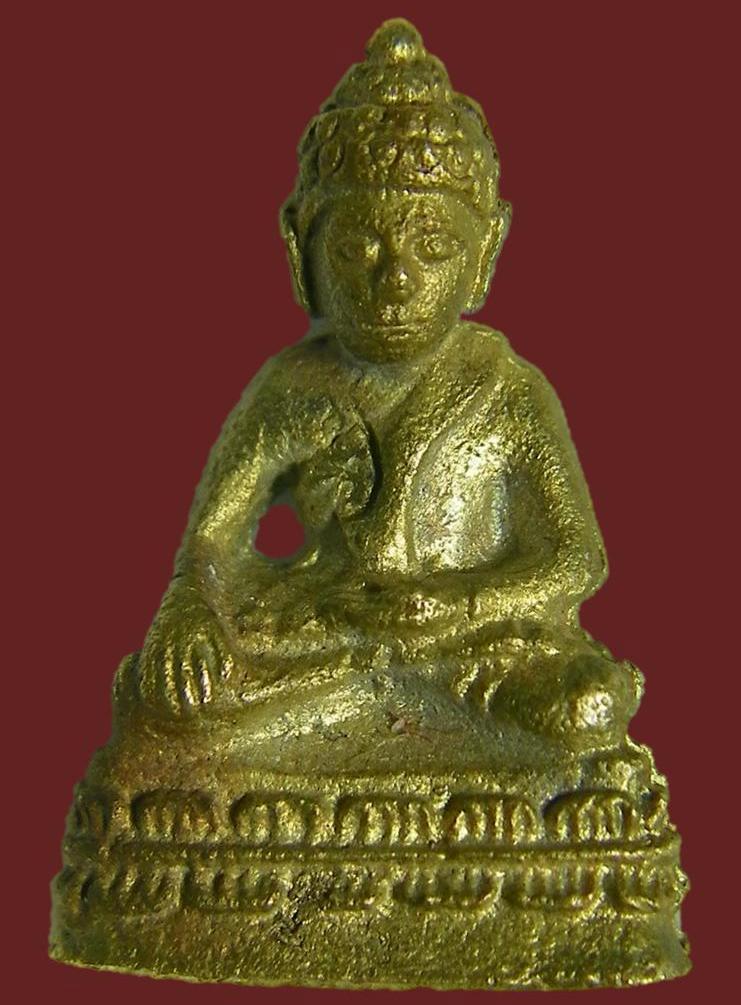 พระชัยวัฒน์หลวงปู่ทิม รุ่นมงคลศิลาฤกษ์ ปี2537สวยๆเดิมๆ พร้อมกล่องเดิม