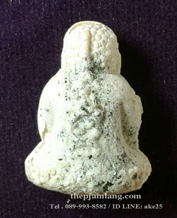 พระปิดตามหาลาภ ดวงเศรษฐี(3) หลวงปู่สอ ขันติโก วัดโพธิ์ศรี ท่าอุเทน นครพนม เนื้อผงงาช้าง ปี 2561