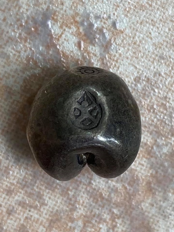 พดด้วงรัชกาลที่2 หนัก1บาท ตราครุฑ