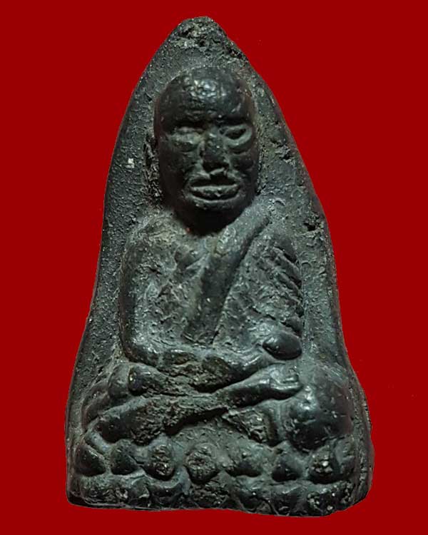 ปี 2505-2506 พระหลวงพ่อทวด พิมพ์ใหญ่ ปลายแหลม A วัดประสาทบุญญาวาส กทม.