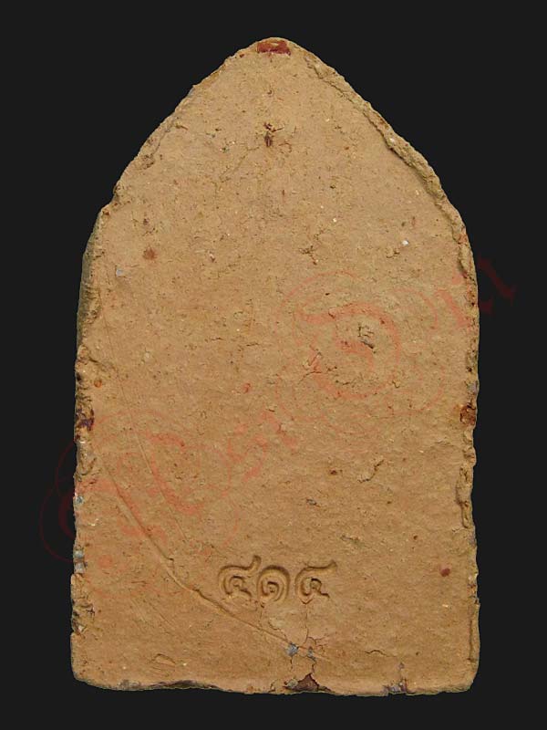 พระขุนแผน พิมพ์ทรงพลเล็ก รุ่นแรก ยุทธหัตถี ๔๑๔ ปี พ.ศ.๒๕๔๙ เนื้อดิน