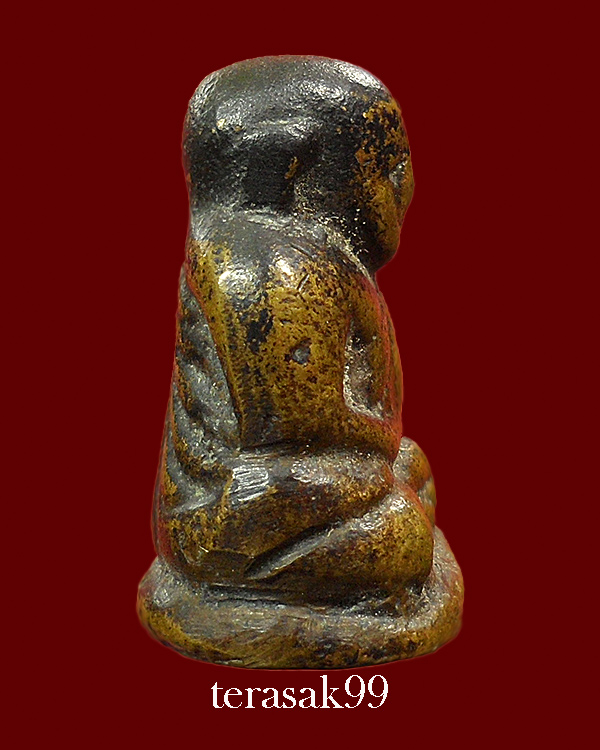 รูปหล่อหลวงพ่อเงิน อาจารย์แจ๊ะสร้าง พิมพ์หน้านกฮูกใหญ่ ปี2472 ราคาเบาๆ(1)