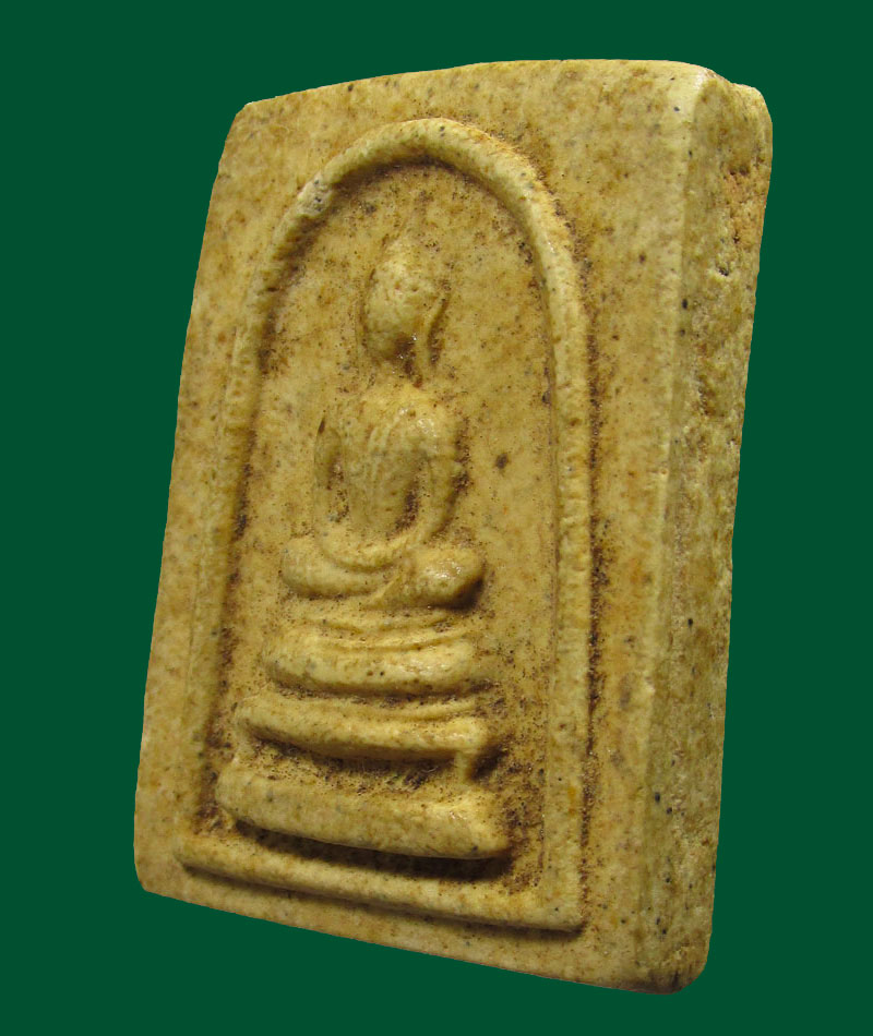 พระสมเด็จพิมพ์สังฆาฎิ หลวงปู่จันทร์ เขมิโย วัดศรีเทพประดิษฐาราม ปี2500