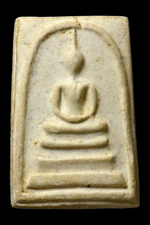 สมเด็จวัดระฆัง100ปี พิมพ์ไข่ปลาเลือน พิมพ์ที่2 สภาพสวยมาก เดิมๆพร้อมใบรับรอง