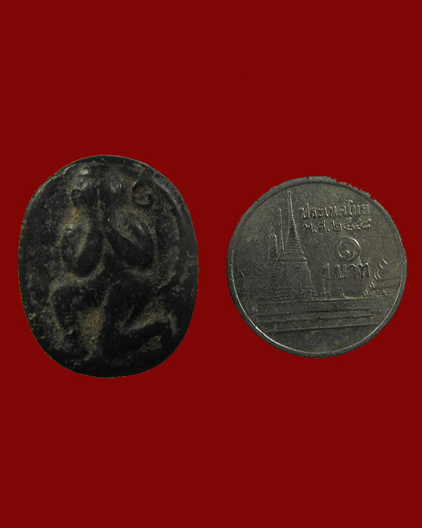 หนุมานปิดตา(พระปิดตา)หลวงพ่อเฮง วัดบางขัน จ.ปทุมธานี พิมพ์ใหญ่