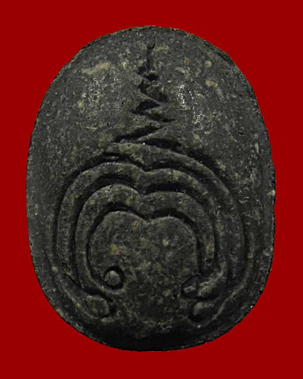 พระปิดตาทรงไก่ รุ่น 2 หลวงพ่อวิเวียร วัดดวงแข กทม.เนื้อผงใบลาน