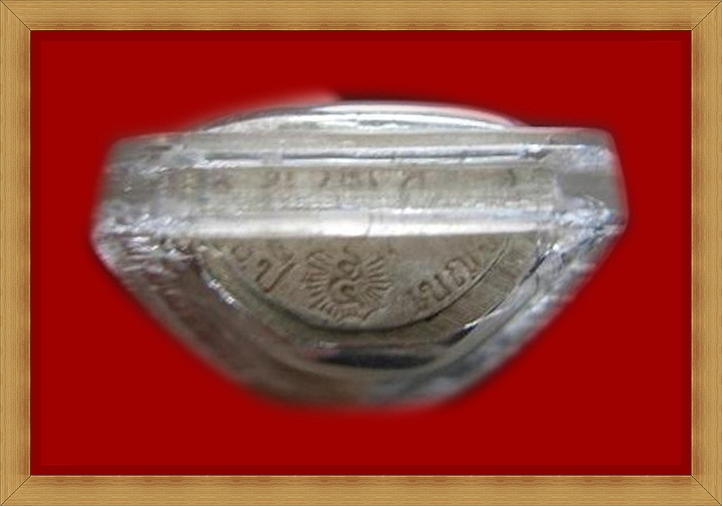 รูปหล่อเนื้อเงิน  หลวงพ่อโสธร รุ่น 100ปี โรงเรียนเบญจมราชรังสฤษฎิ์ ปี2535