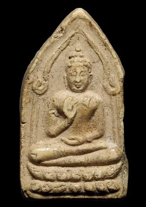 ถูกสุด สะดุดใจ...พระพุทธประทานพรซุ้มเรือนแก้ว วัดสรรเพชญ์ จ.นครปฐม ปี 2513 เนื้อผง หลังยันต์หมึก